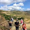 Un grup de persones gaudint del trekkingwien a Terres de Vidalba